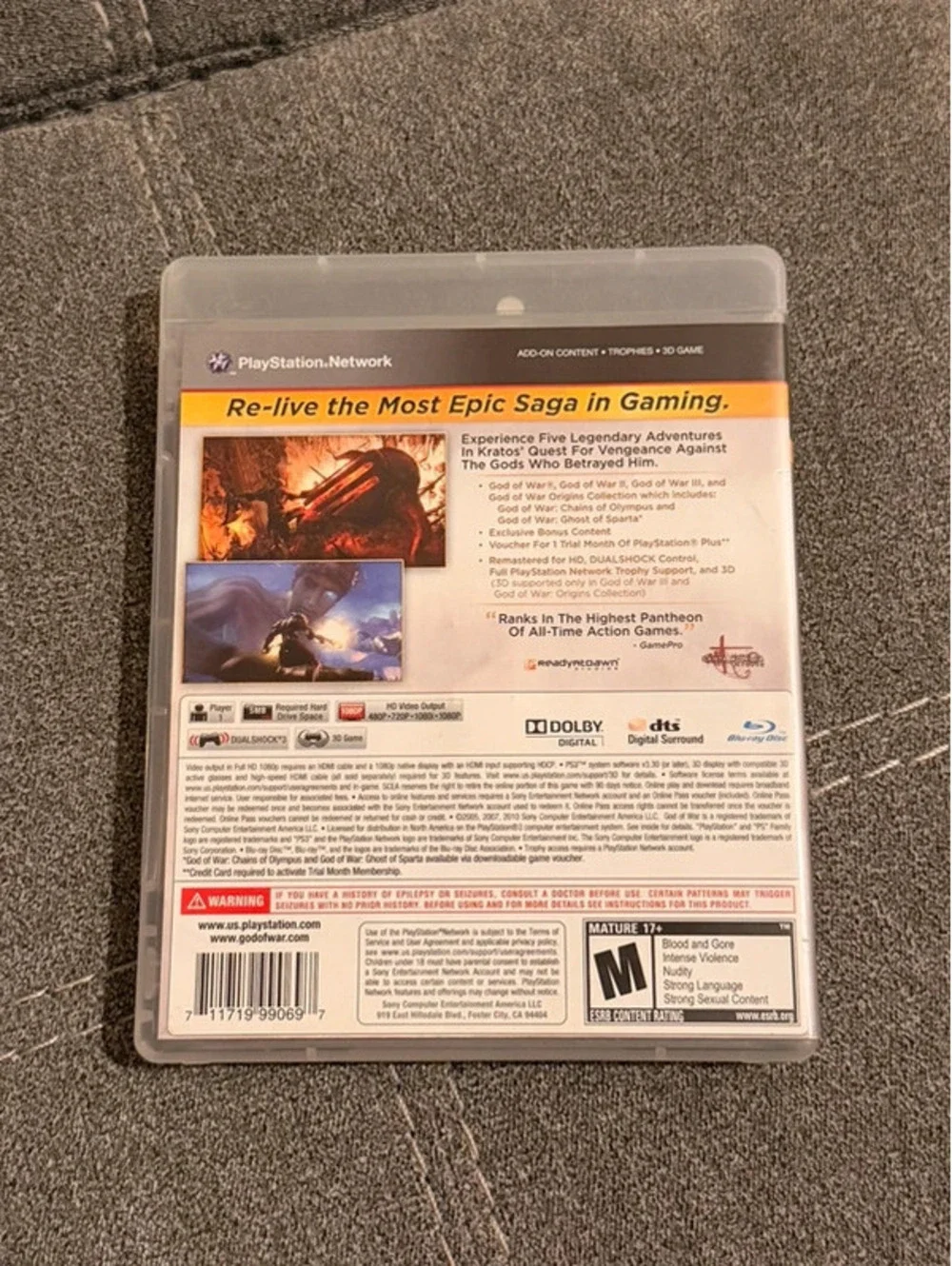 God Of War Saga for PlayStation 3